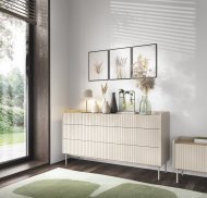 Комод Perfect Home Левел / Level з 6 шухлядами 6S/153 Беж/дуб сканді (PFH-091156)