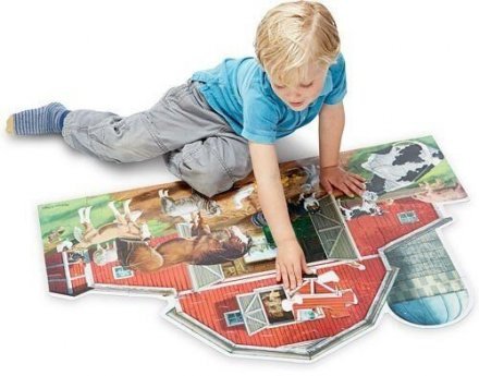 Пазл для підлоги Ферма 32 ел. MD2923 Пазл для підлоги Ферма 32 ел. MD2923