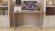 Письмовий стіл Ferrum-decor Ханна 75x140x60 сірий ДСП Дуб Сонома 16мм (FRD-101412)