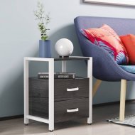 Тумба універсальна Ferrum-decor Вів'єн 2/2 50x41x40 білий ДСП Сосна Кембра 16мм (FRD-104165)