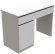 Стіл комп'ютерний Віто Ferrum-decor 750x1000x500 ДСП Біле 16 мм (FRD-104824)