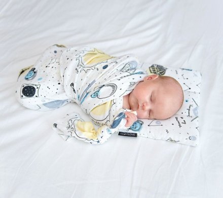 Подушка муслінова 20х30 см Space lullalove-4414 Подушка муслінова 20х30 см Space lullalove-4414