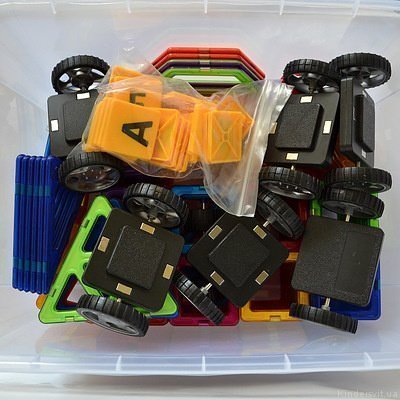 Магнитный конструктор 3-D Магникон, 268 дет. МК-268