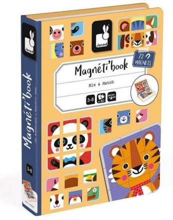 Магнітна книга Мікс тварин J02587 Магнітна книга Мікс тварин J02587