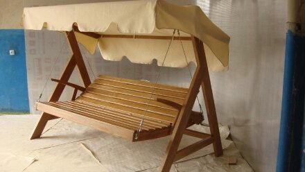 Садова гойдалка Montblanc Classic (дерево) SMC001