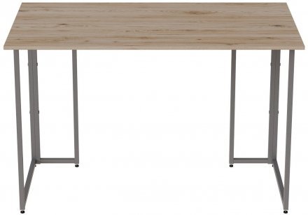 Комп'ютерний стіл Ferrum-decor Ханна 75x140x60 сірий ДСП Дуб Сан-Марино 16мм (FRD-101414)