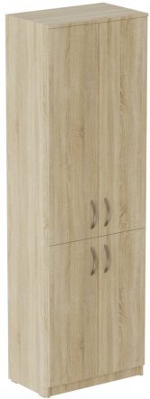 Шафа Анжело Ferrum-decor на 5 полиць із 4 дверима 1900x600x380 ДСП Дуб Сонома 16 мм (FRD-105004) Шафа Анжело Ferrum-decor на 5 полиць із 4 дверима 1900x600x380 ДСП Дуб Сонома 16 мм (FRD-105004)