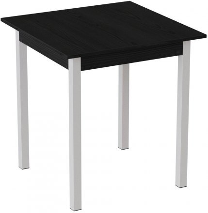 Стіл кухонний Ferrum-decor Дієго 75x80x80 Білий ДСП Сосна Кембра 16мм (FRD-105712)