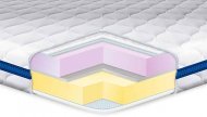 Матрац топер Memory-Mix трикотаж 110х190х7 см