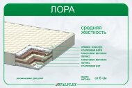 Матрац Laura (Лора) 110х200х15 см