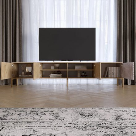 Комплект модульний для вітальні LION Грей 4 елементи з чорними металевими ніжками Антрацит/Асфальт (LION-042681)