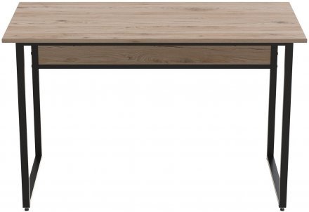 Комп'ютерний стіл Ferrum-decor Коді 75x140x60 чорний ДСП Дуб Сан-Марино 16мм (FRD-103754)