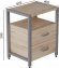 Тумба універсальна Ferrum-decor Вів'єн 2/2 50x41x40 сірий ДСП Дуб Сан-Марино 16мм (FRD-104167) Тумба універсальна Ferrum-decor Вів'єн 2/2 50x41x40 сірий ДСП Дуб Сан-Марино 16мм (FRD-104167)