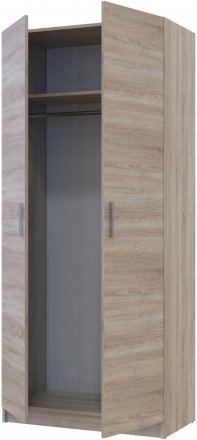 Шафа розпашна для одягу Doros Промо 90х48х204 см Дуб сонома (DRS-011196)