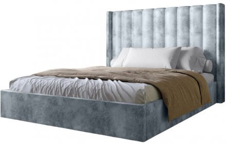 Двоспальне ліжко з підйомним механізмом LION Ніно 180x200 см SILK 301 Димчастий (LION-045028) Двоспальне ліжко з підйомним механізмом LION Ніно 180x200 см SILK 301 Димчастий (LION-045028)
