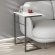 Столик приставний Террі Ferrum-decor 650x440x330 Чорний метал ДСП Біле 16 мм (FRD-104648) Столик приставний Террі Ferrum-decor 650x440x330 Чорний метал ДСП Біле 16 мм (FRD-104648)