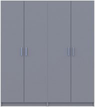Шафа для одягу Doros Промо Сірий 2+2 ДСП 180х48х204 DRS-011630 (80737766)