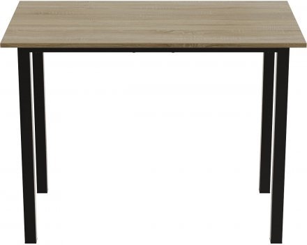 Стіл універсальний Knap Ferrum-decor 750x1400x600 Чорний метал ДСП Дуб Сонома 16 мм (FRD-106357) Стіл універсальний Knap Ferrum-decor 750x1400x600 Чорний метал ДСП Дуб Сонома 16 мм (FRD-106357)