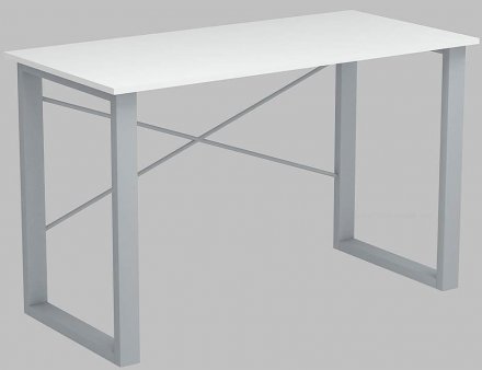 Письмовий стіл Ferrum-decor Драйв 750x1200x600 Сірий метал ДСП Біле 16 мм (FRD-103115) Письмовий стіл Ferrum-decor Драйв 750x1200x600 Сірий метал ДСП Біле 16 мм (FRD-103115)