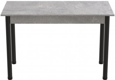 Стіл кухонний Ferrum-decor Беніта 75x120x80 Чорний ДСП Бетон 16мм (FRD-105572) Стіл кухонний Ferrum-decor Беніта 75x120x80 Чорний ДСП Бетон 16мм (FRD-105572)
