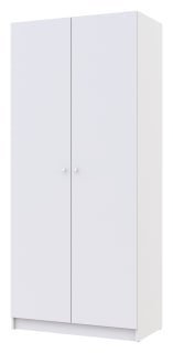 Шафа розпашна для одягу Doros Промо 90х48х204 см Білий (DRS-011197)