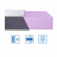 Матрац Brave ultra foam 110х220х11 см Матрац Brave ultra foam 110х220х11 см