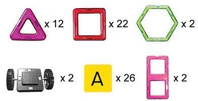 Магнитный конструктор 3-D Магникон, 66 дет. МК-66 Магнитный конструктор 3-D Магникон, 66 дет. МК-66