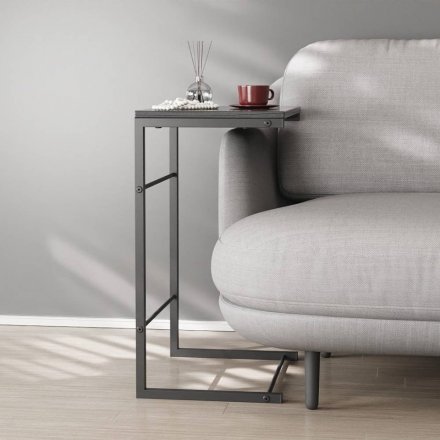 Столик Террі Ferrum-decor 650x440x330 Чорний метал ДСП Сосна Кембра 16 мм (FRD-104650) Столик Террі Ferrum-decor 650x440x330 Чорний метал ДСП Сосна Кембра 16 мм (FRD-104650)