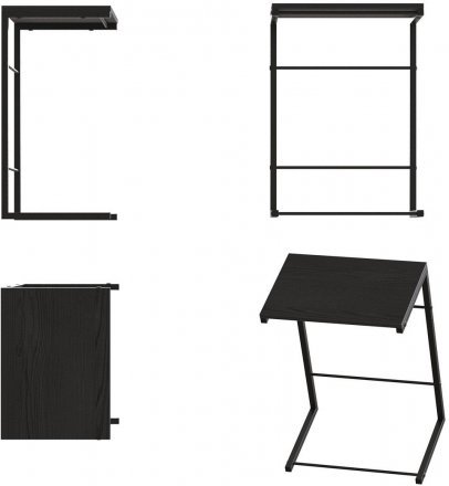 Столик Террі Ferrum-decor 650x440x330 Чорний метал ДСП Сосна Кембра 16 мм (FRD-104650) Столик Террі Ferrum-decor 650x440x330 Чорний метал ДСП Сосна Кембра 16 мм (FRD-104650)