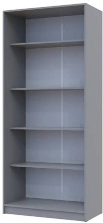 Шафа для одягу Doros Promo з полицями Сірий 2 ДСП 90х48х204 DRS-011632 (80737770)