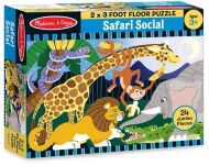 Сафарі пазл підлоговий MD4423 Сафарі пазл підлоговий MD4423