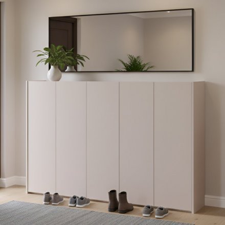 Тумба для взуття Doros Кассель Кашемір 5 ДСП 159х40х110 (DRS-011833) Тумба для взуття Doros Кассель Кашемір 5 ДСП 159х40х110 (DRS-011833)