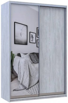 Шафа-купе Doros Сити Лайт Сосна Натти 1 ДСП / 1 дзеркало 150х60х225 (DRS-011965)