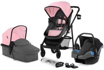 Універсальна коляска 3 в 1 Juli Pink (KKWJULIPNK3000) 348740