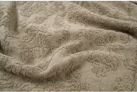 Простирадло махрове Crown темно-бежевий 200х220 см svt-2000022247306