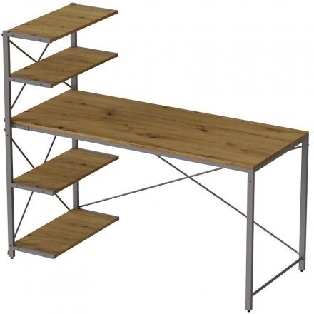 Комп'ютерний стіл Ferrum-decor Джек 75x120x60 Сірий ДСП Артизан (FRD-104398)