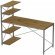 Комп'ютерний стіл Ferrum-decor Джек 75x120x60 Сірий ДСП Артизан (FRD-104398)