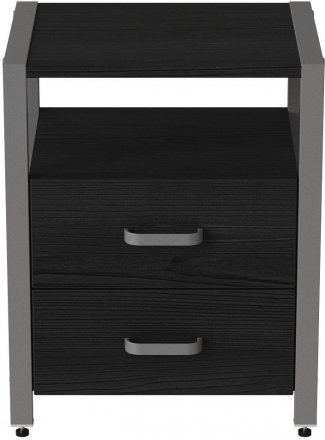 Тумба універсальна Ferrum-decor Вів'єн 2/2 50x41x40 сірий ДСП Сосна Кембра 16мм (FRD-104170) Тумба універсальна Ferrum-decor Вів'єн 2/2 50x41x40 сірий ДСП Сосна Кембра 16мм (FRD-104170)