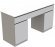 Стіл комп'ютерний Віто 2 Ferrum-decor 750x1400x500 ДСП Біле 16 мм (FRD-104830)