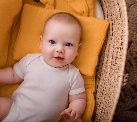 Подушка-кролик муслінова 20x30 см Mango lullalove-7477