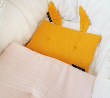 Подушка-кролик муслінова 20x30 см Mango lullalove-7477