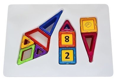 Магнитный конструктор 3-D Магникон, 83 дет. МК-83