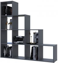 Стелаж Doros Степ 4х4 Графіт відкритий 136.2х28.8х140.7 DRS-011769 (41516167) Стелаж Doros Степ 4х4 Графіт відкритий 136.2х28.8х140.7 DRS-011769 (41516167)