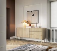 Комод Perfect Home Таво / Tavo 2D3S/187 2-дверний з 3 шухлядами Дуб кремона (PFH-091400)