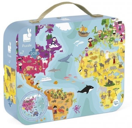 Пазл двосторонній Наша планета 208 ел. J02655 Пазл двосторонній Наша планета 208 ел. J02655