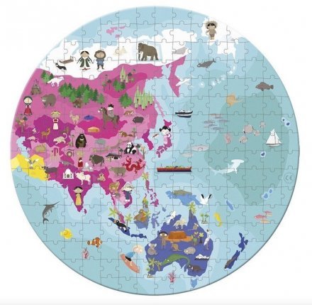 Пазл двосторонній Наша планета 208 ел. J02655 Пазл двосторонній Наша планета 208 ел. J02655