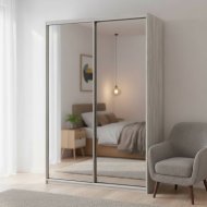 Шафа-купе Doros Сити Лайт Сосна Натти 2 Дзеркала 150х60х225 (DRS-011966)