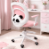 Крісло обертове дитяче з підставкою для ніг PERFECT KIDS PANDA PINK Perfect Home Рожевий (PFH-092111) Крісло обертове дитяче з підставкою для ніг PERFECT KIDS PANDA PINK Perfect Home Рожевий (PFH-092111)