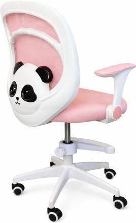 Крісло обертове дитяче з підставкою для ніг PERFECT KIDS PANDA PINK Perfect Home Рожевий (PFH-092111) Крісло обертове дитяче з підставкою для ніг PERFECT KIDS PANDA PINK Perfect Home Рожевий (PFH-092111)