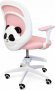 Крісло обертове дитяче з підставкою для ніг PERFECT KIDS PANDA PINK Perfect Home Рожевий (PFH-092111) Крісло обертове дитяче з підставкою для ніг PERFECT KIDS PANDA PINK Perfect Home Рожевий (PFH-092111)